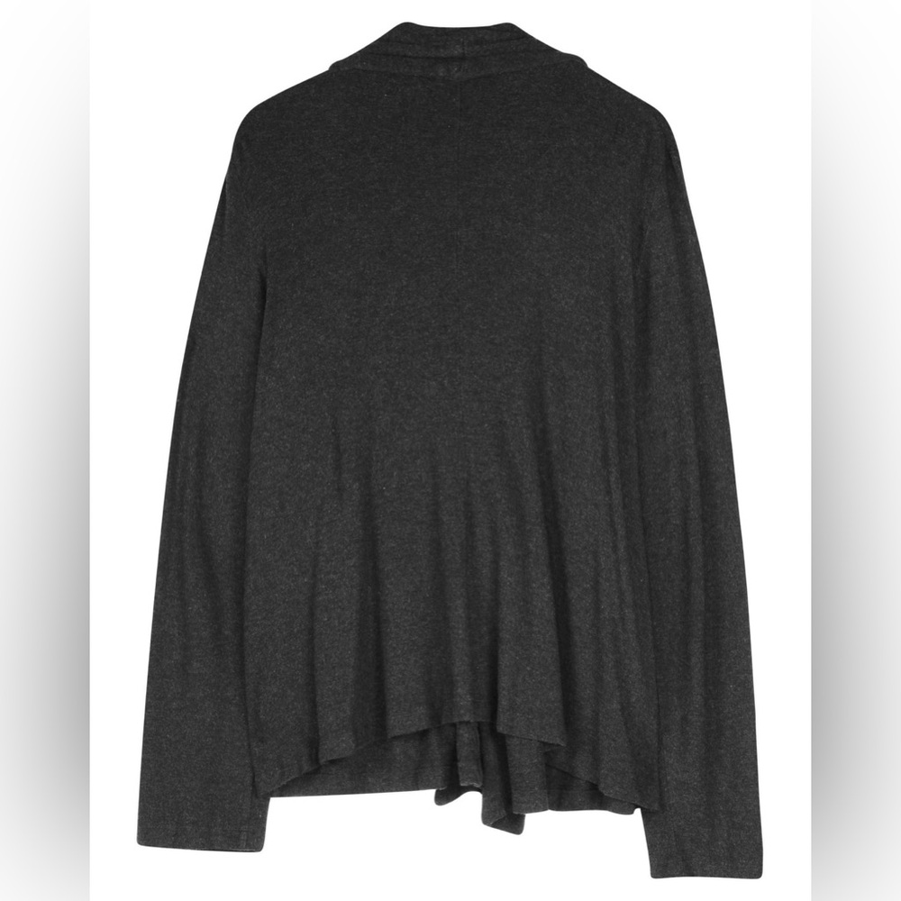 Eileen Fisher Cardigan Sweater Petite Size PM Brown Open Front 100% Viscose - Picture 5 of 14